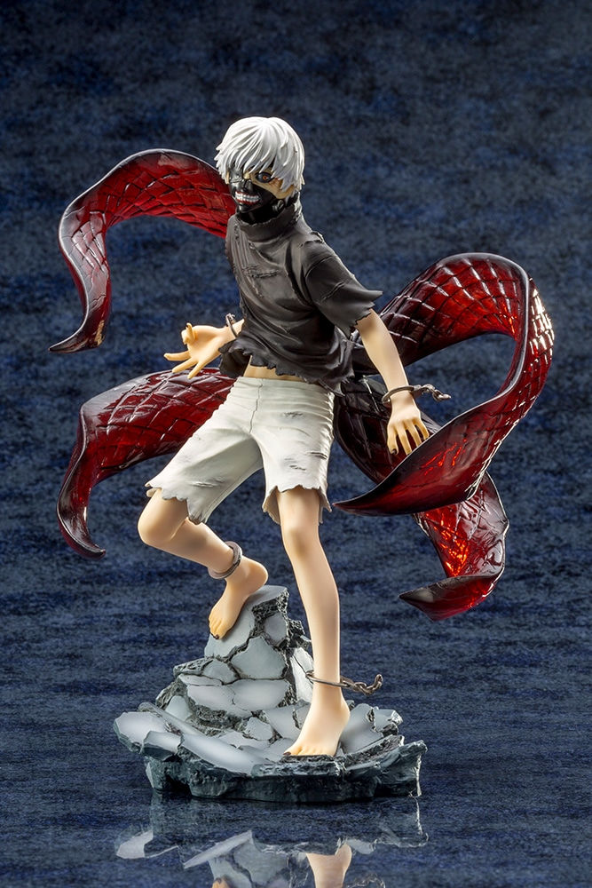 Kotobukiya PV235 ARTFX J Ken Kaneki Awakened Repaint Ver. - Tokyo Ghoul 1