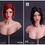 Thumbnail: YMTOYS YMT084 Asian Female Rose 1/6 Headsculpt