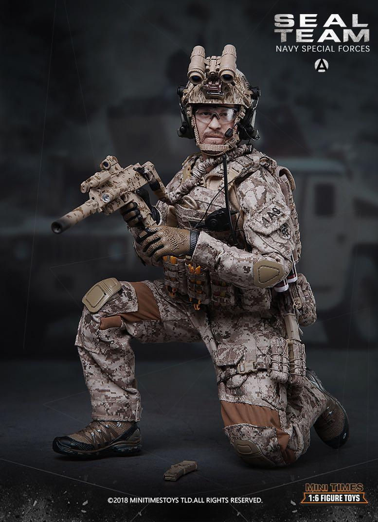 Thumbnail: Mini Times MT-M012 Seal Team Navy Special Forces 1/6 Figure
