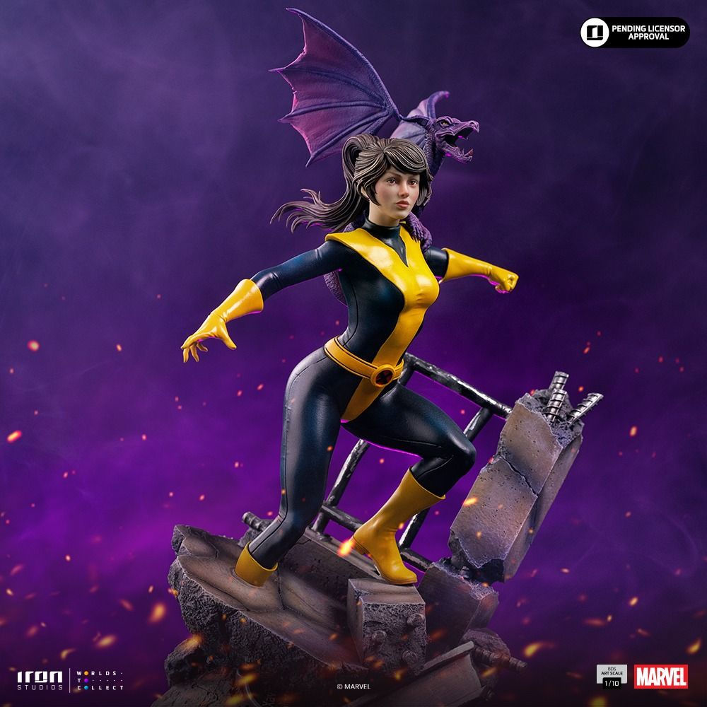 Iron Studios Kitty Pride & Lockheed - X-Men Comics - BDS Art Scale 1/10