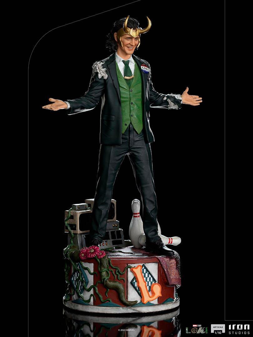 Thumbnail: Iron Studios Loki President Variant Art Scale 1/10 Statue