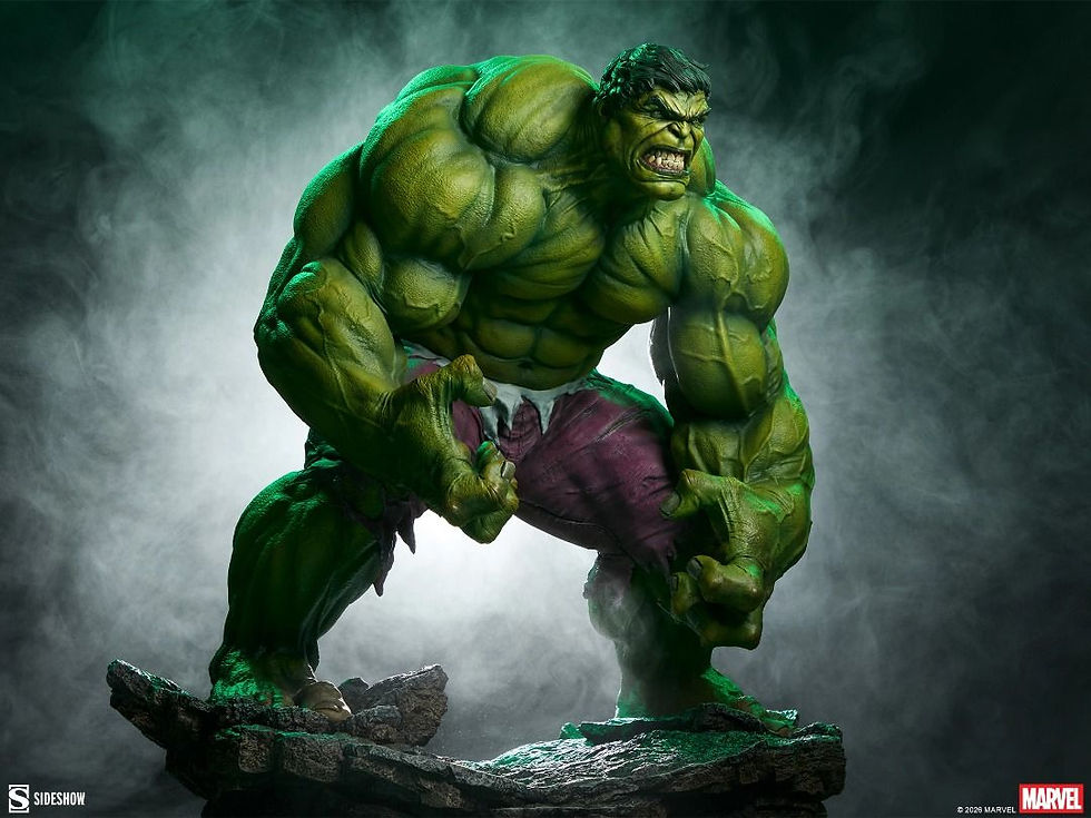 Thumbnail: Sideshow 3009032 Hulk Premium Format Figure 2