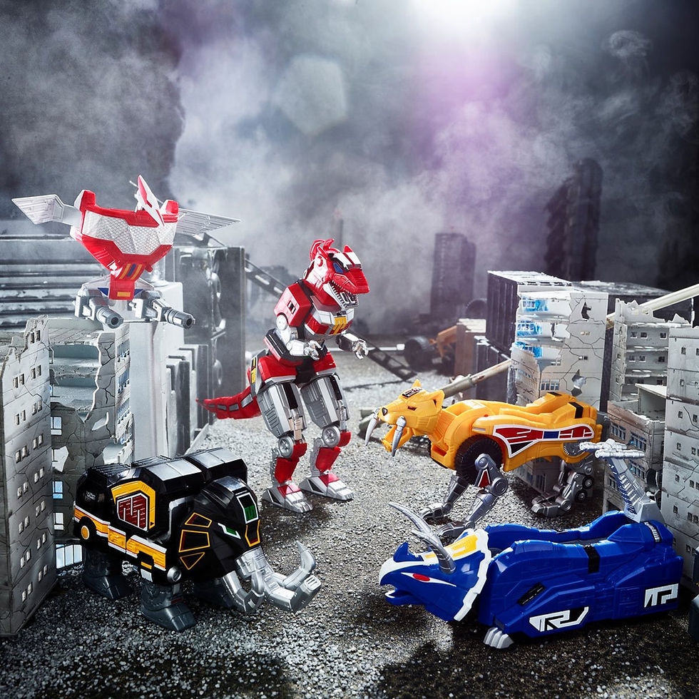 Thumbnail: Hasbro Power Rangers Lightning Collection Zord Ascension Project Dino Megazord