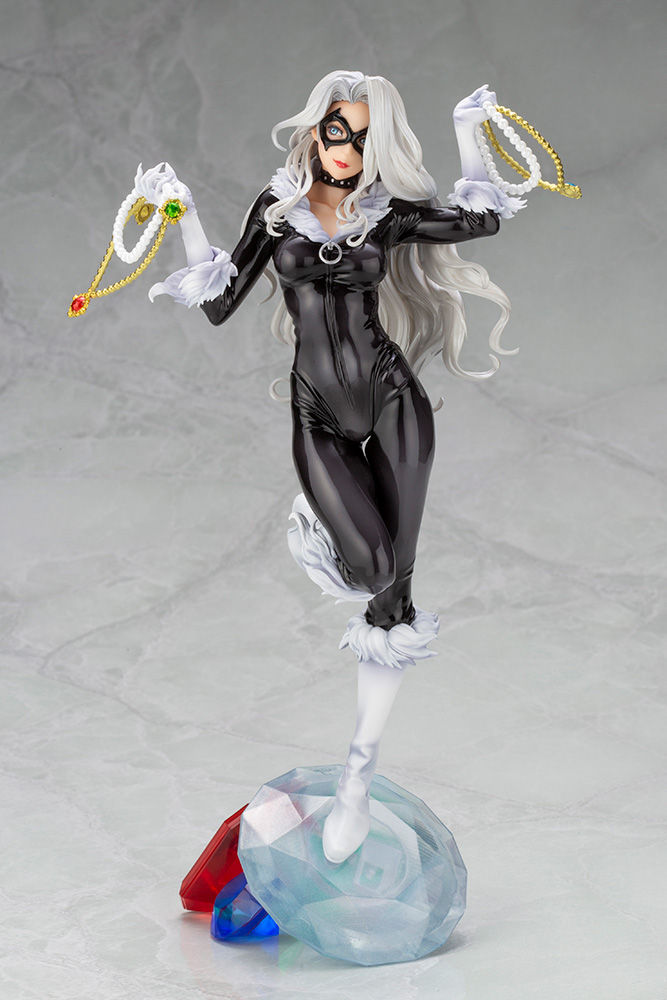 Thumbnail: Kotobukiya Marvel Black Cat Steals Your Heart Bishoujo 1/7 Statue
