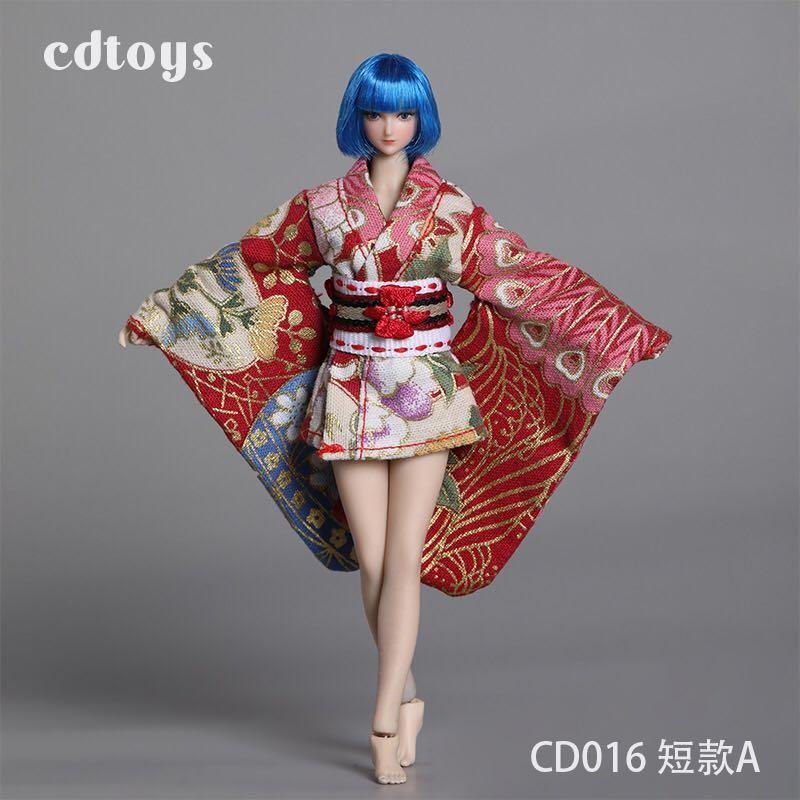 CDToys CD016 Female Kimono 1/12 Costume Set