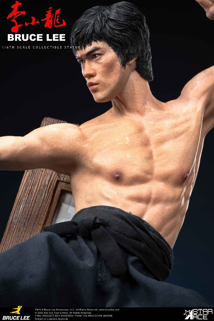 Thumbnail: Star Ace Toys SA6061 Bruce Lee Flying-Kick Statue 5