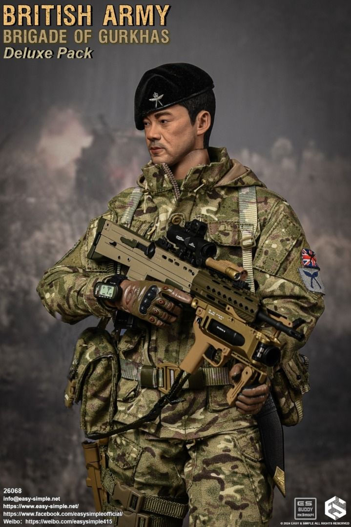 Easy&Simple 26068 British Army Brigade of Gurkhas Deluxe Pack 2
