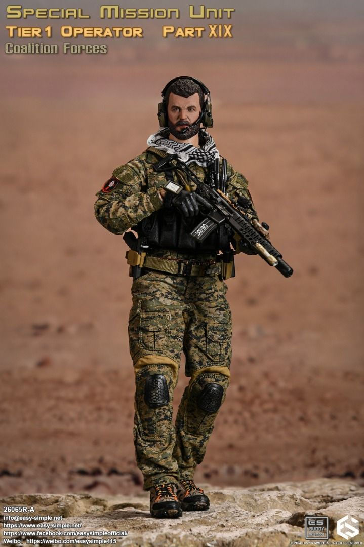 Easy&Simple 26065R-A Special Mission Unit Tier1 Operator Part XIX Coalition Forces 1