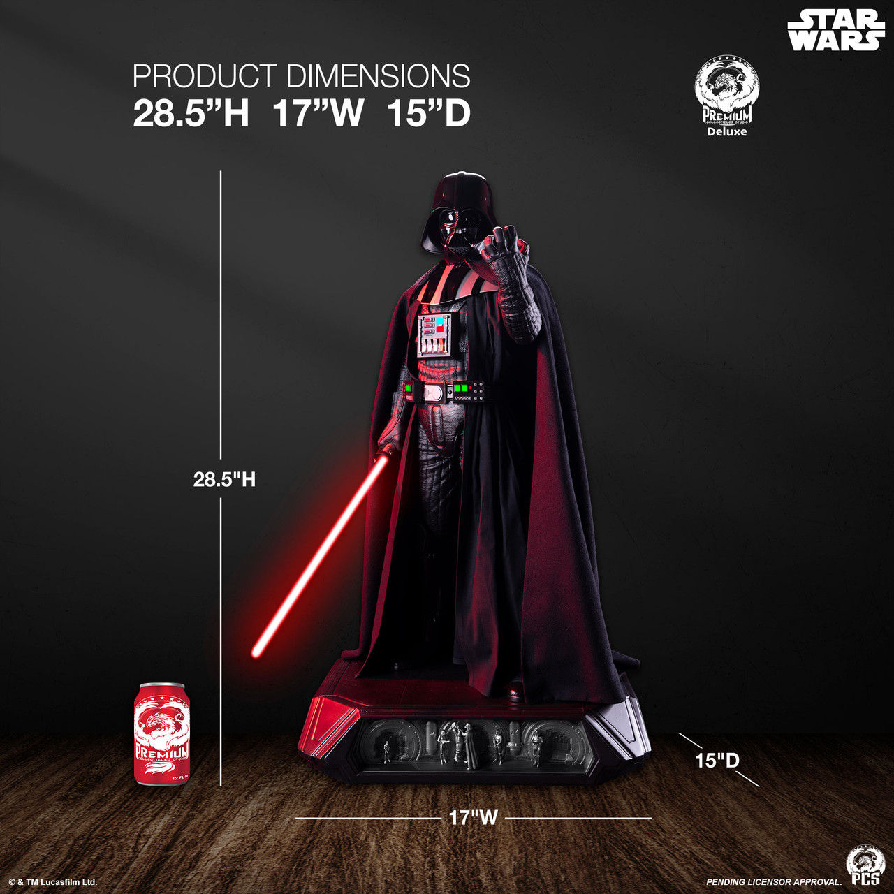 PCS Darth Vader 1/3 Statue (Deluxe)
