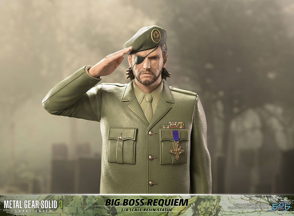 Thumbnail: First 4 Figures F4F MGSBBRST Metal Gear Solid 3: Snake Eater - Big Boss Requiem 1/4 Statue 7