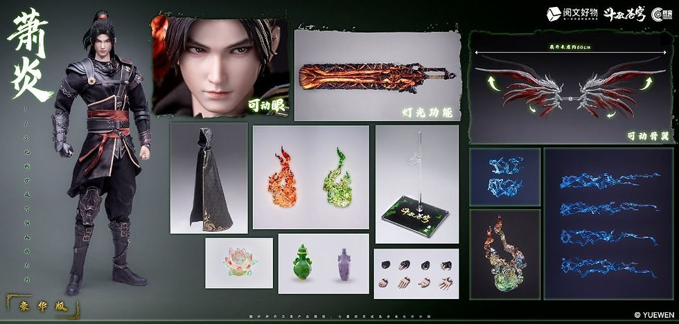 Thumbnail: Cosmic Creations CC9120DX Xiao Yan 1/6 Figure (Deluxe Ver.) 9