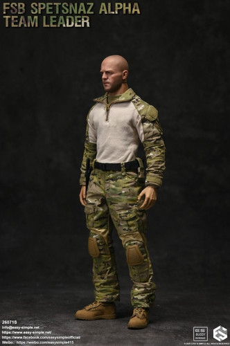 Easy&Simple ロシア FSB アルファ・チーム・リーダー 26071R In Stock Easy&Simple ES 26071R 1/6 FSB SPETSNAZ ALPHA Team