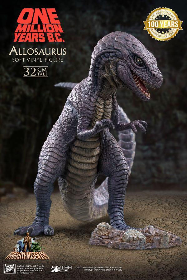 Thumbnail: Star Ace Toys SA9010 Allosaurus 32cm Soft Vinyl Statue