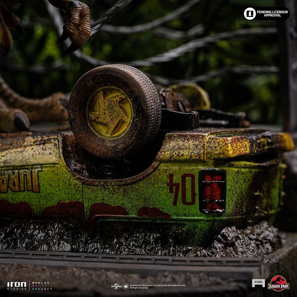 Thumbnail: Iron Studios T-Rex Breakout Set A - Jurassic Park - Icons 5