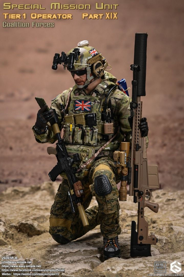 Easy&Simple 26065R-B Special Mission Unit Tier1 Operator Part XIX Coalition Forces 1