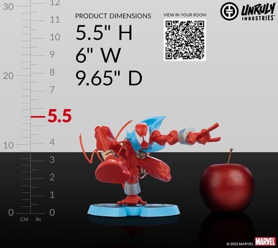 Thumbnail: Sideshow SS700165 Unruly Industries - Scarlet Spider Statue by Tracy Tubera