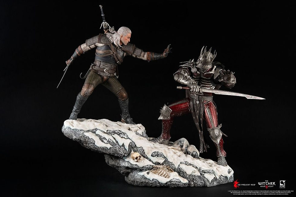 Thumbnail: PureArts The Witcher : Geralt vs Eredin Diorama 1/6 Statue 3