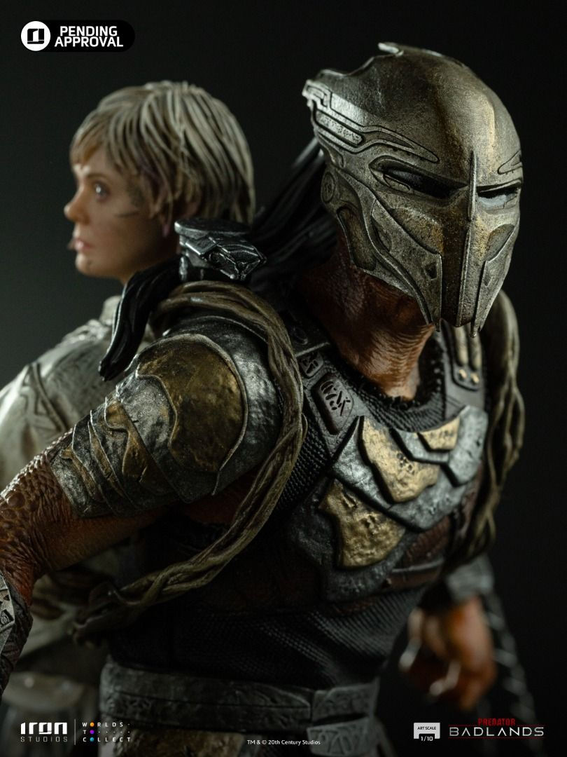 Thumbnail: Iron Studios Dek & Thia - Predator: Badlands - Art Scale 1/10 Statue 6