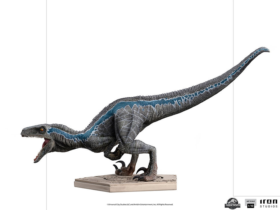 Thumbnail: Iron Studios Blue - Jurassic World Fallen Kingdom Art Scale 1/10 Statue