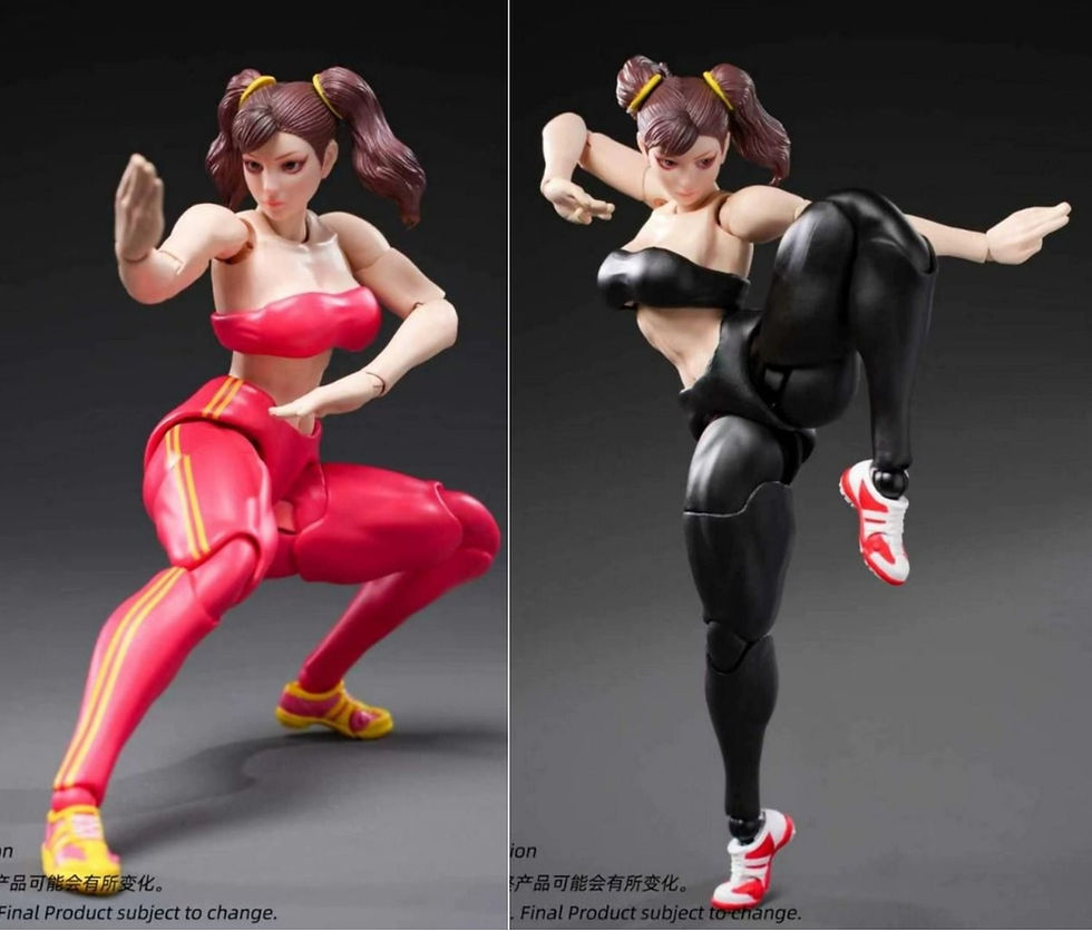 Xcocann Studio CFC003 Blazing Rose / CFC004 Shadow Princess 1/12 Figure