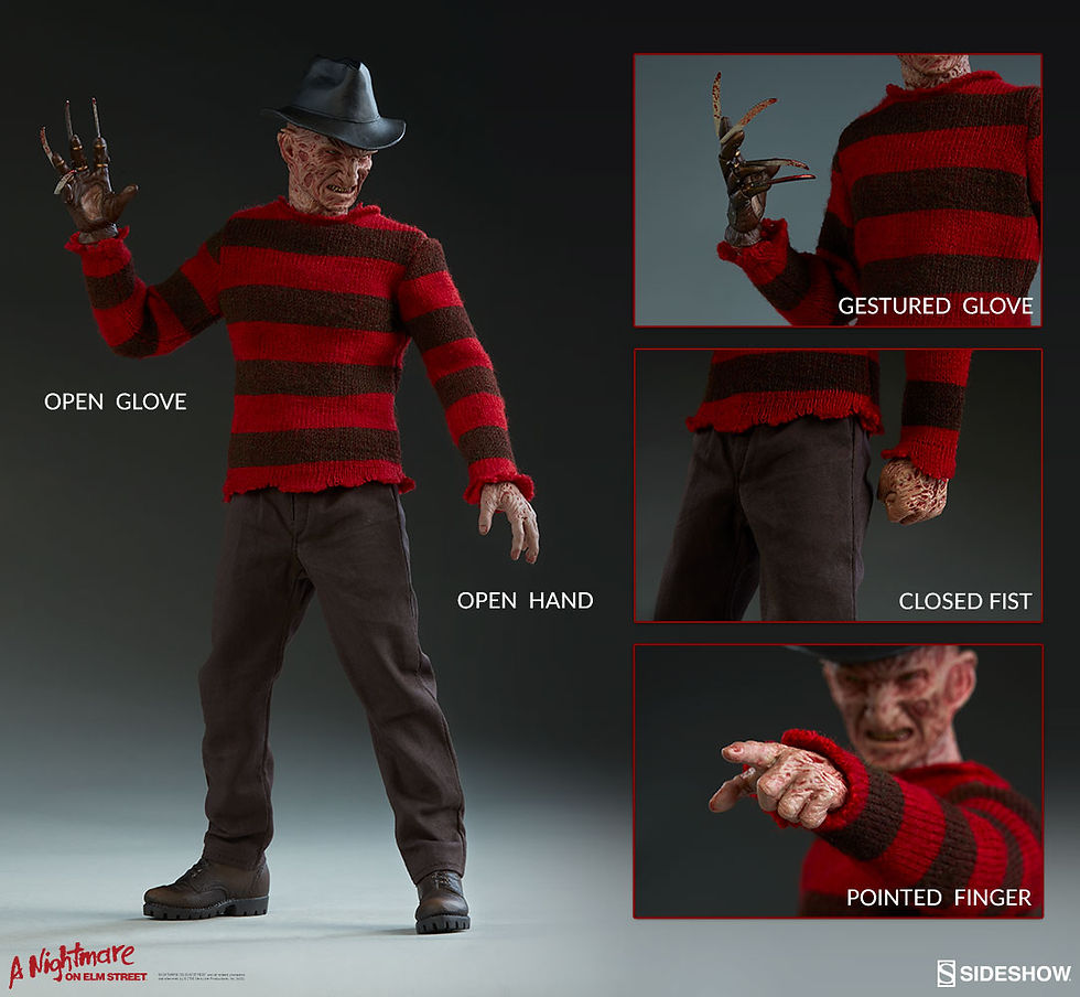 Thumbnail: Sideshow SS100359R Freddy Krueger Sixth Scale Figure - REORDER