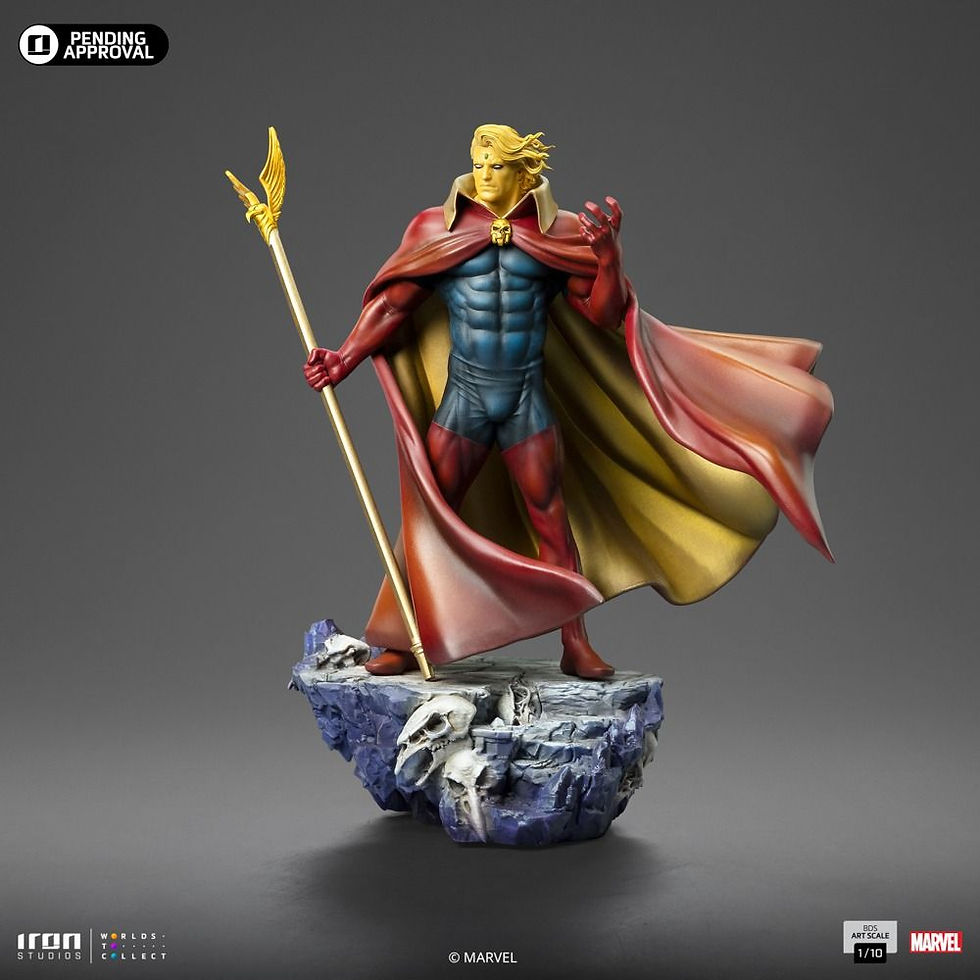 Thumbnail: Iron Studios Adam Warlock Infinity Gauntlet Diorama Art Scale 1/10 Statue 3