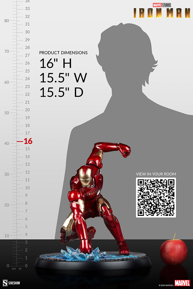 Thumbnail: Sideshow 300790 Iron Man Mark III Maquette