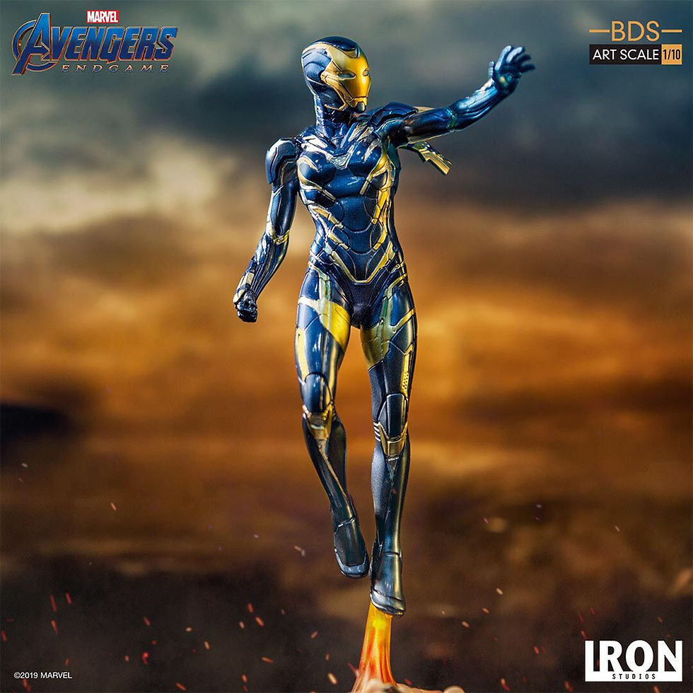 Iron Studios 1/10 Scale Pepper Potts in Rescue Suit Statue