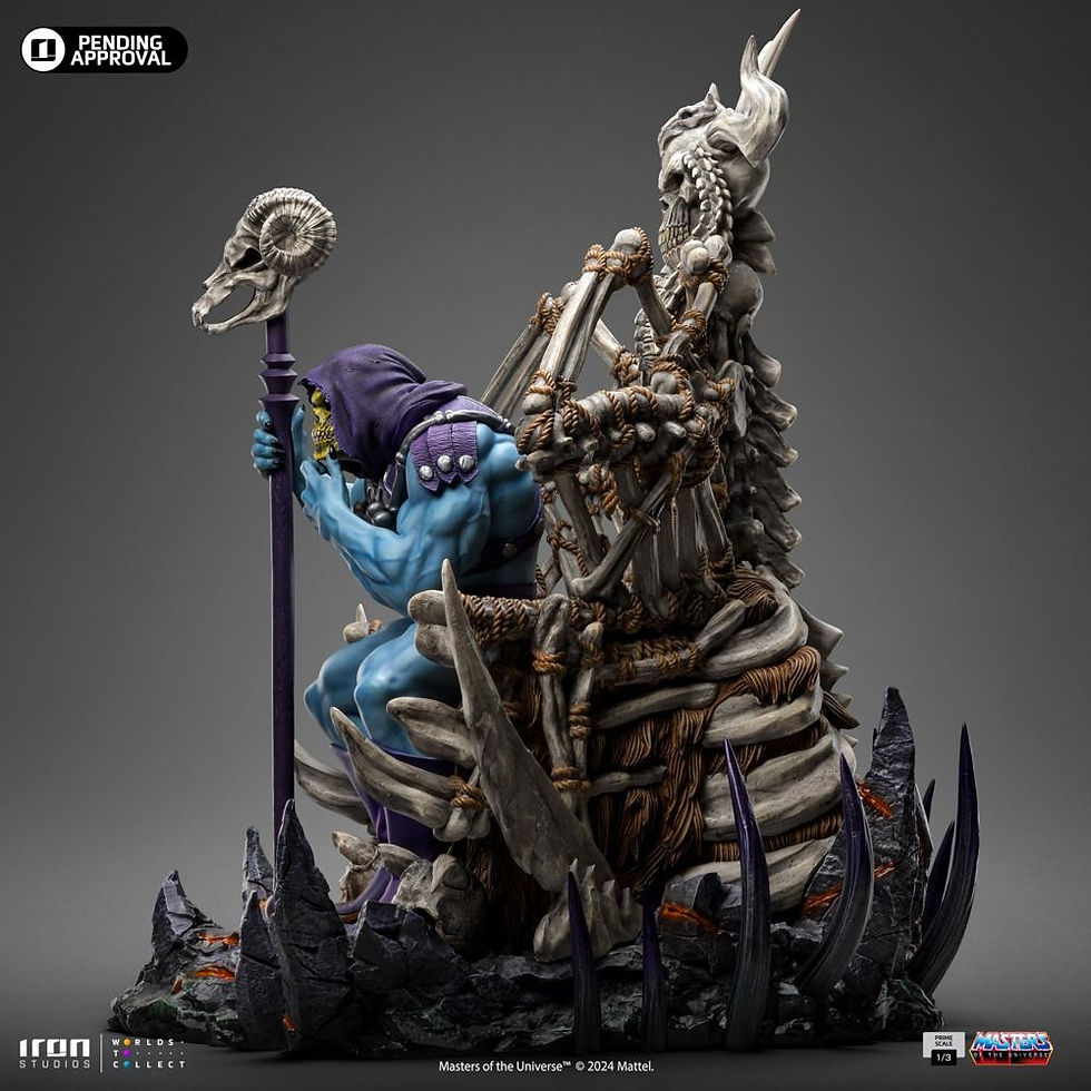 Thumbnail: Iron Studios Skeletor (10th anniversary) Masters of the Universe 1/3 Statue 3
