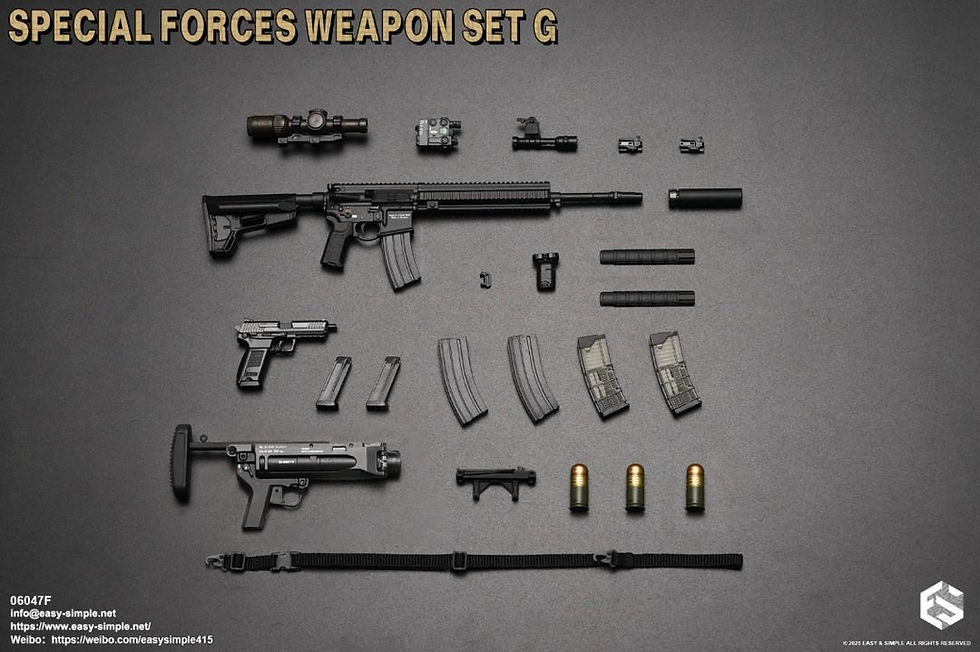 Thumbnail: Easy&Simple 06047 Special Forces Weapon Set G 6