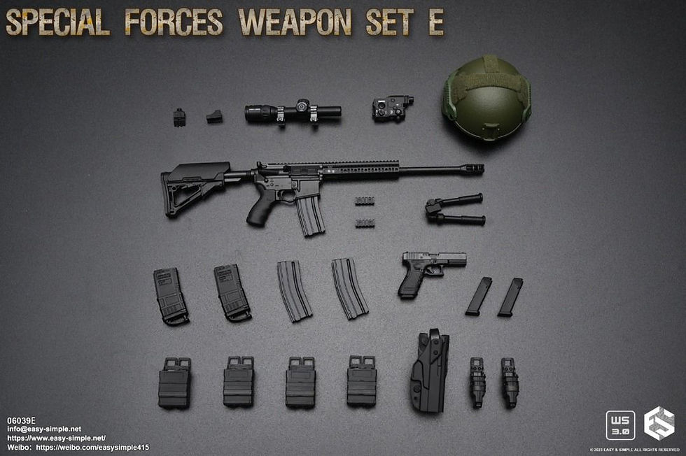 Thumbnail: Easy&Simple 06039 Special Forces Weapon Set E 3