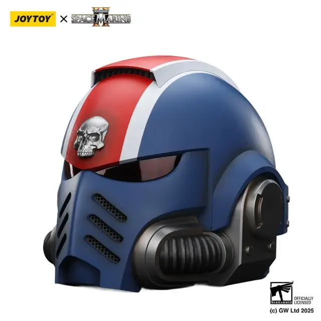 JOYTOY Ultramarines Lieutenant Titus MkX Helmet 1