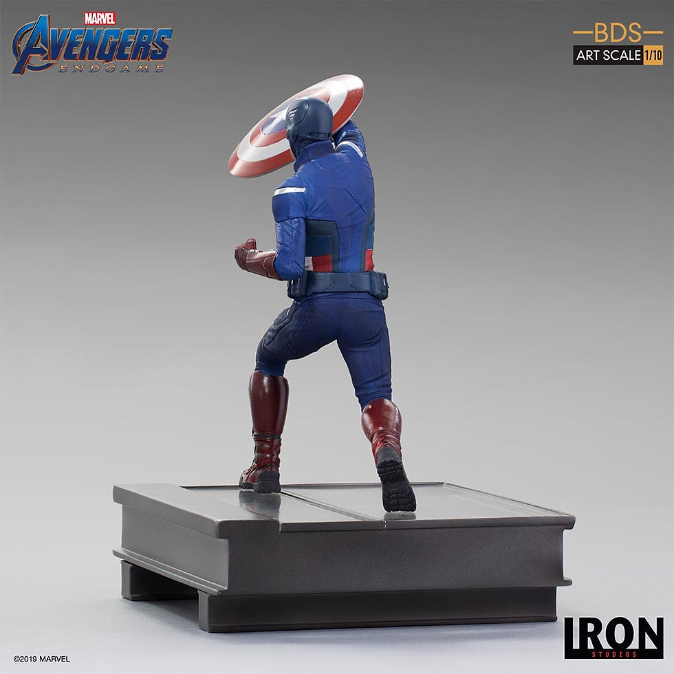 Thumbnail: Iron Studios Captain America 2012 BDS Art Scale 1/10 – Avengers: Endgame