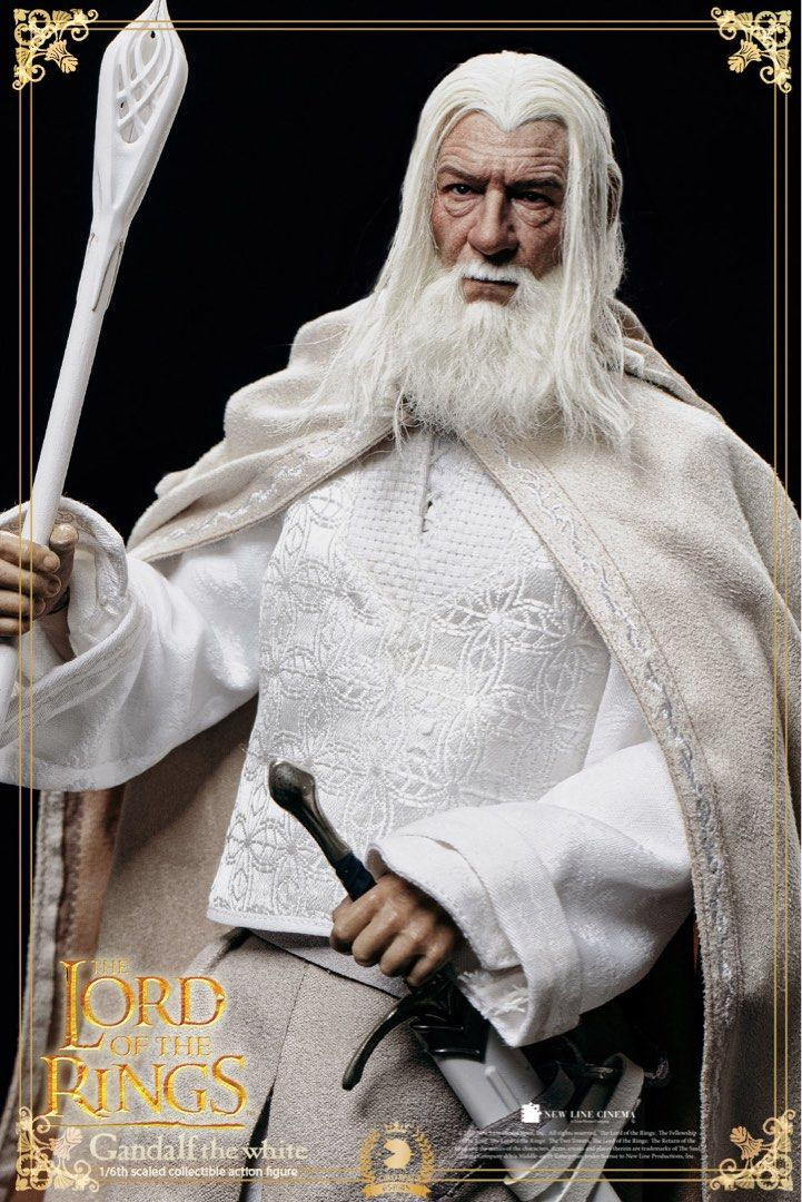 Thumbnail: Asmus Toys LOTR003 LOTR Gandalf The White 1/6 Figure