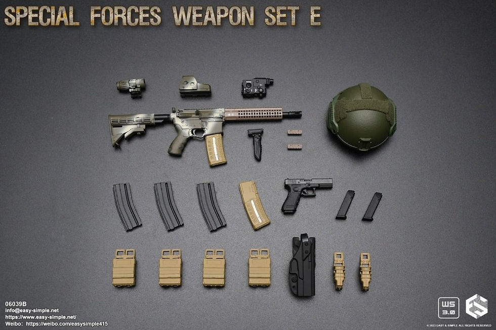 Thumbnail: Easy&Simple 06039 Special Forces Weapon Set E 6