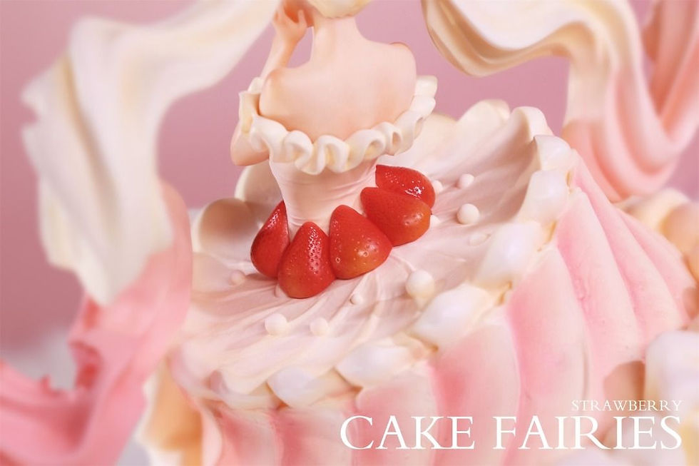 Thumbnail: WeArtDoing Cake Fairies - Strawberry / Matcha 4