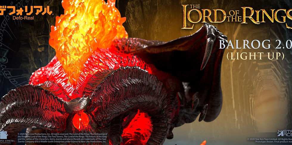Thumbnail: Star Ace Toys SA6035 DF Balrog 2.0 (Light Up w/ Gandalf) Soft Vinyl Statue