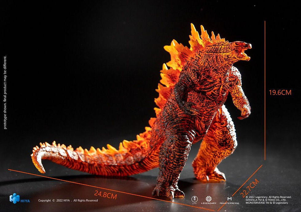 Thumbnail: HIYA Stylist Series SSG0136 Burning Godzilla 2019 New Year Exclusive 2023 10