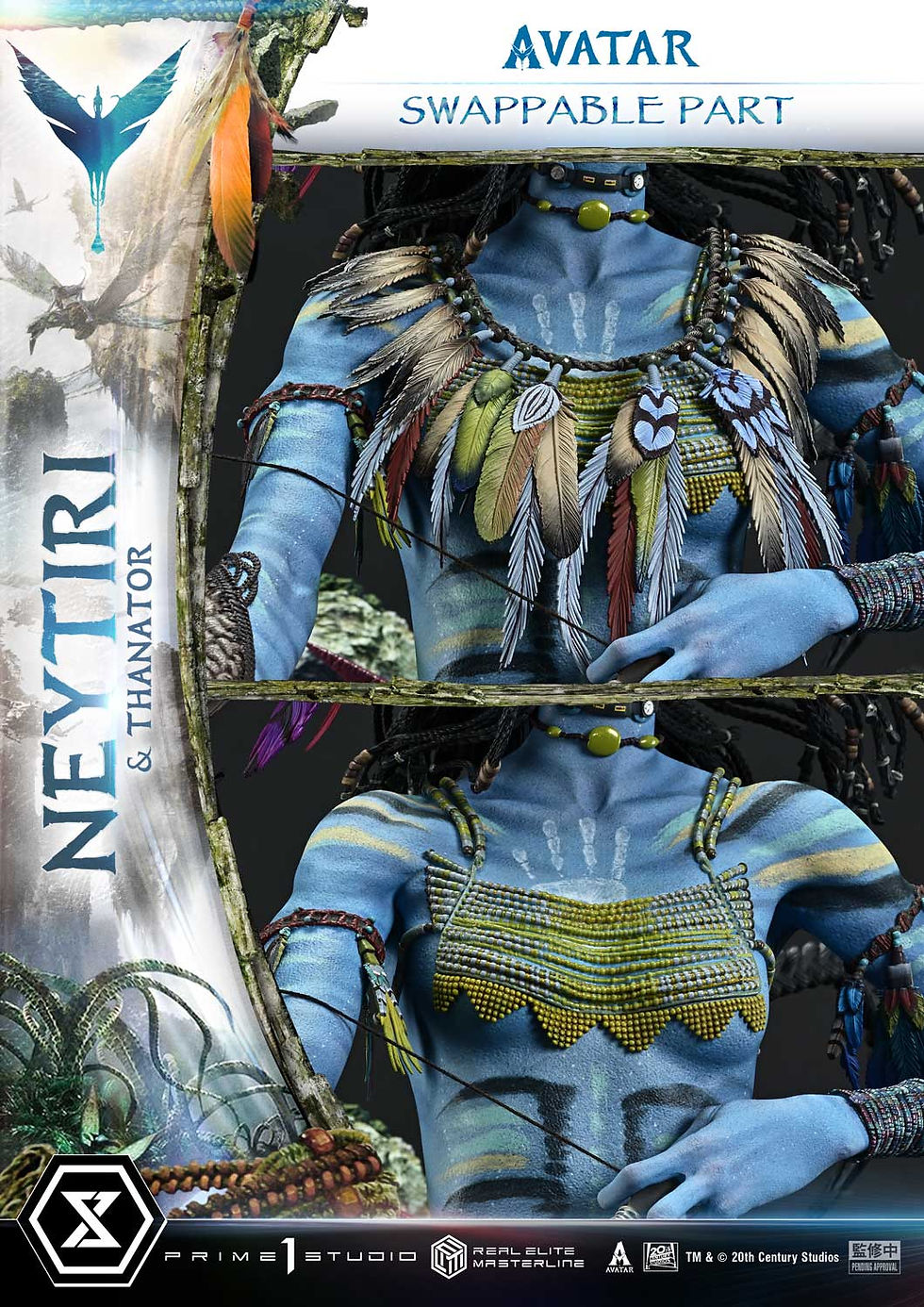 Thumbnail: Prime 1 Studio Avatar (Film) Neytiri & Thanator (Regular Version) 6