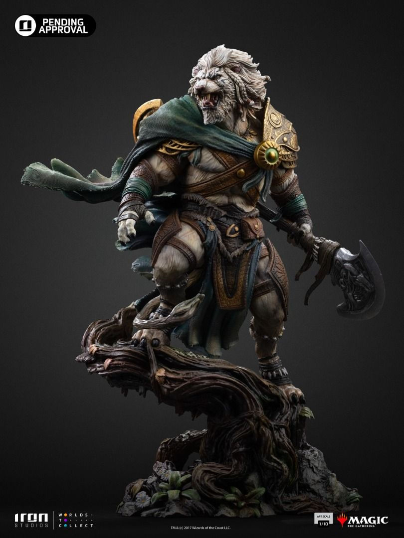 Iron Studios Ajani Goldmane - Magic: The Gathering - Art Scale 1/10 Statue 1