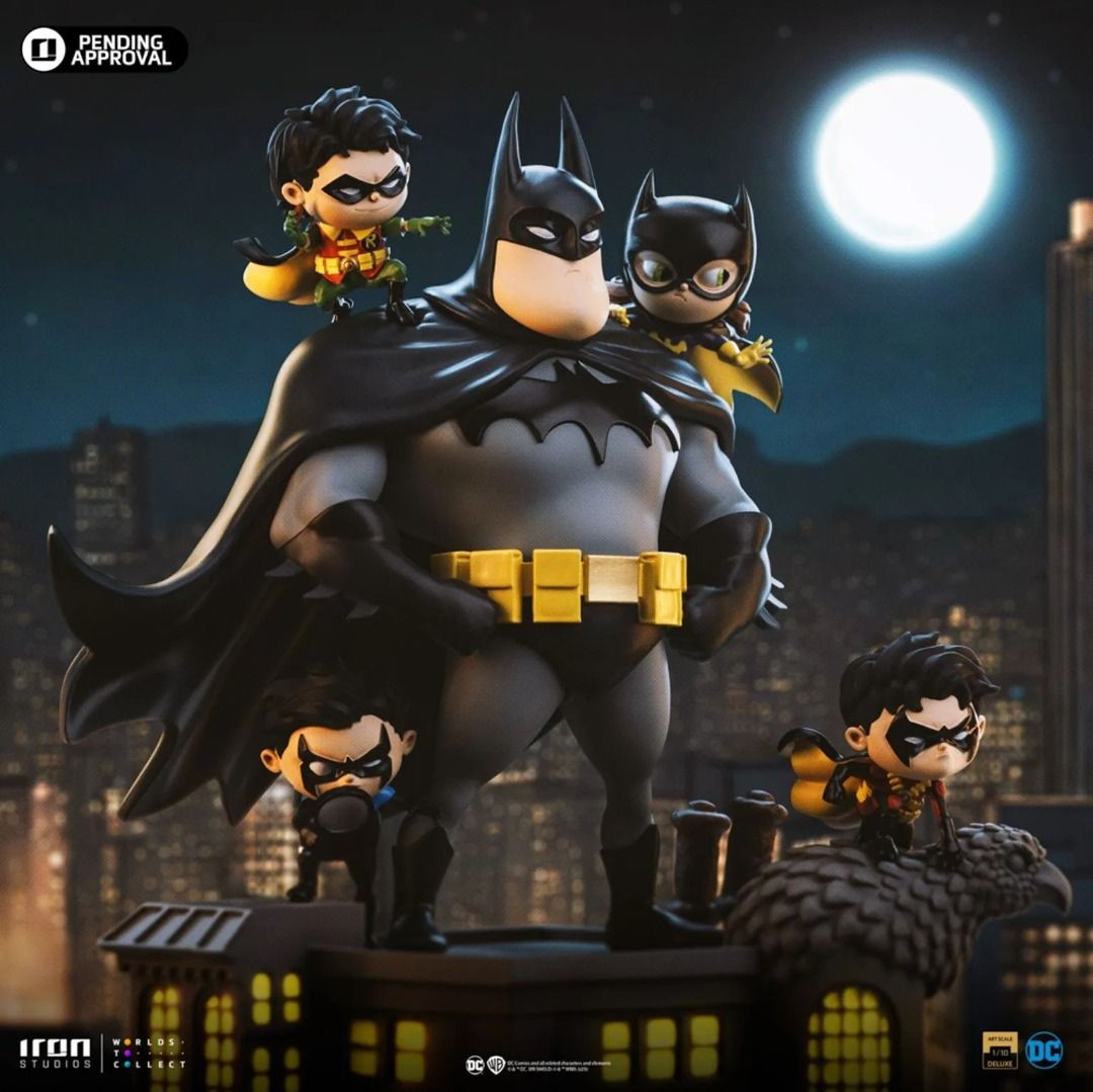 Iron Studios Batman Family Animated Icons 1/10 Statue
