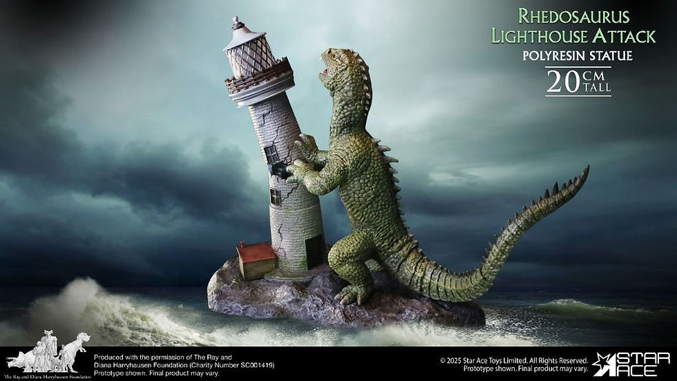 Star Ace Toys SA8068 Rhedosaurus Lighthouse Attack 1/8 Statue 1