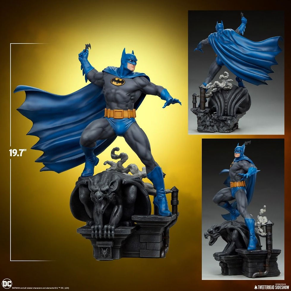 Thumbnail: Sideshow 913978 Batman (Retro Edition) Maquette by Tweeterhead 7