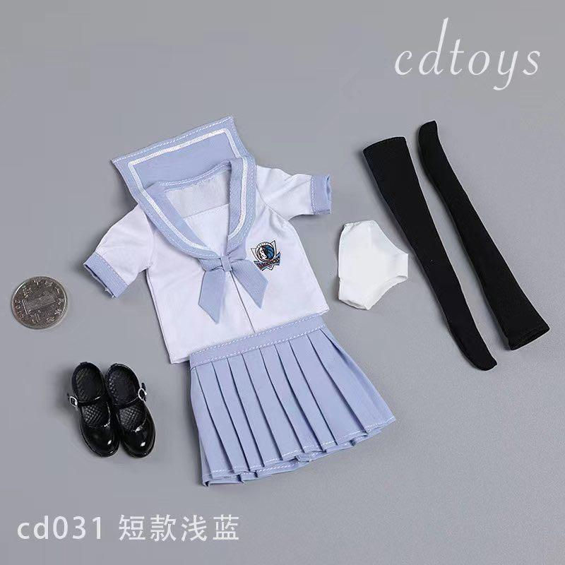 Thumbnail: CDToys CD031-S Female Sailor Short Skirt 1/6 Costume Set