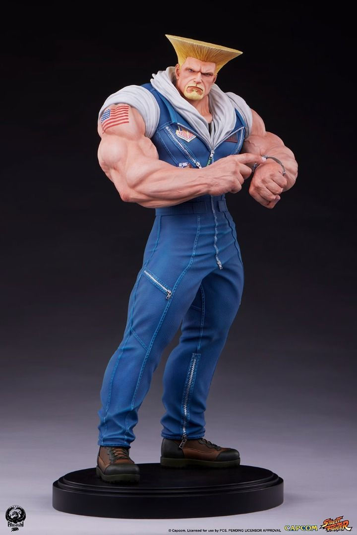 Thumbnail: Sideshow 913030 / 9130302 Street Fighter Guile Quarter Scale Statue by PCS 3