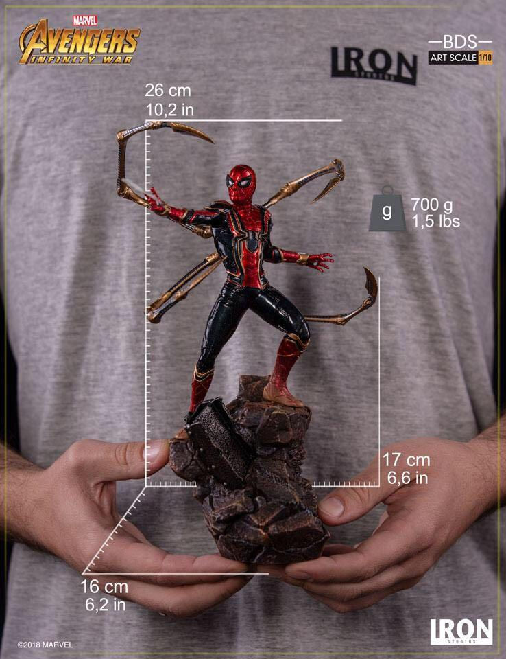 Thumbnail: Iron Studios 1/10 scale Infinity War Iron Spider