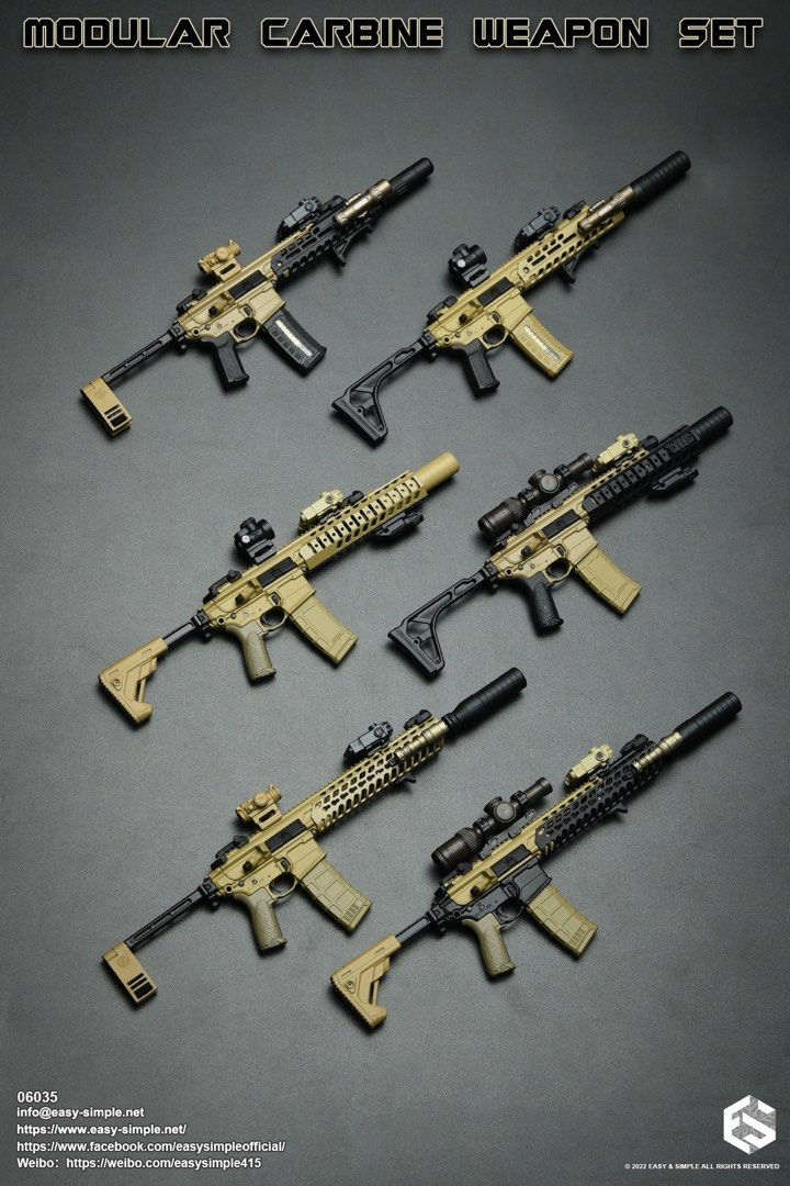 Easy&Simple ES 06035 Modular Carbine Weapon Set