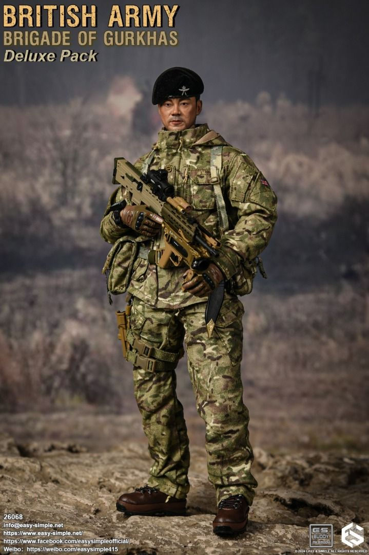 Easy&Simple 26068 British Army Brigade of Gurkhas Deluxe Pack 1