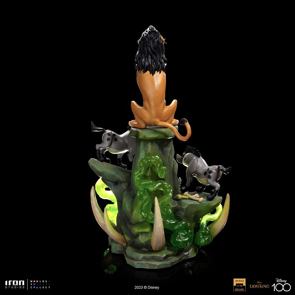 Iron Studios Scar Deluxe - The Lion King - Art Scale 1/10 Statue 2