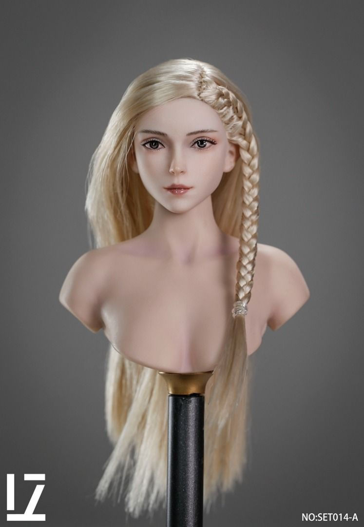 Thumbnail: LZ TOYS SET014 Female 1/6 Headsculpt 5
